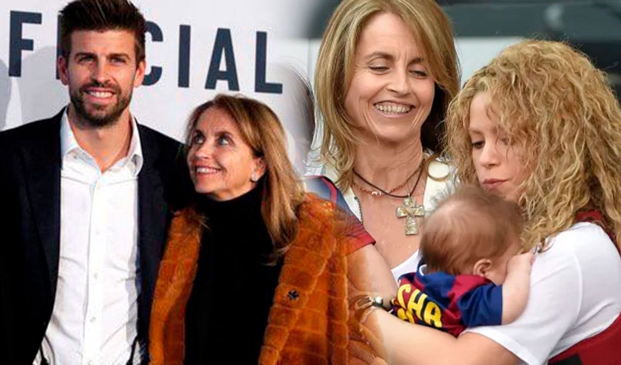 Quién es Montserrat Bernabéu, la mamá de Gerard Piqué, y cómo se llevaba  con Shakira? - La Mejor